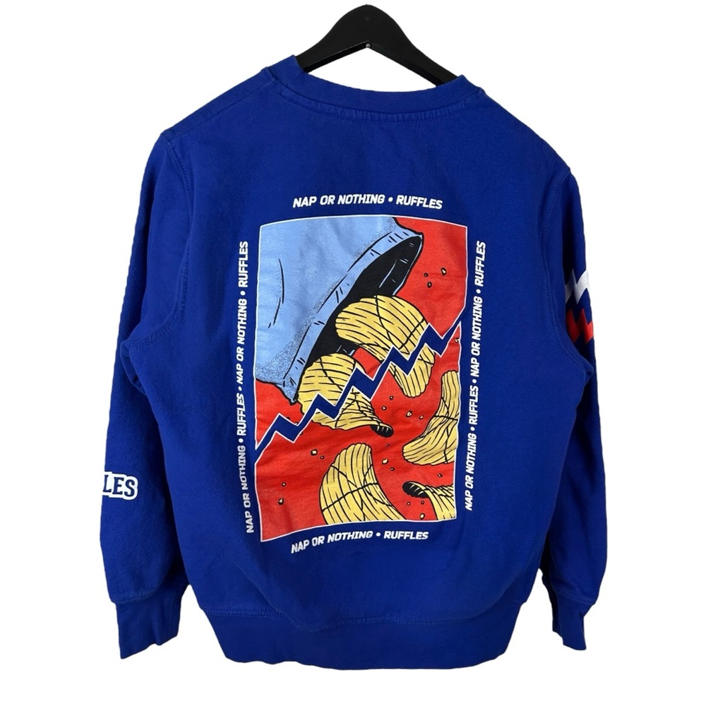 Mens Y2K Nap Or Nothing Ruffles All Star Weekend Promo Sweatshirt Size S